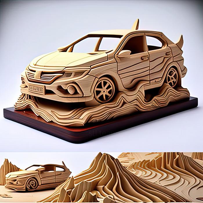 3D модель Хонда Сити (STL)